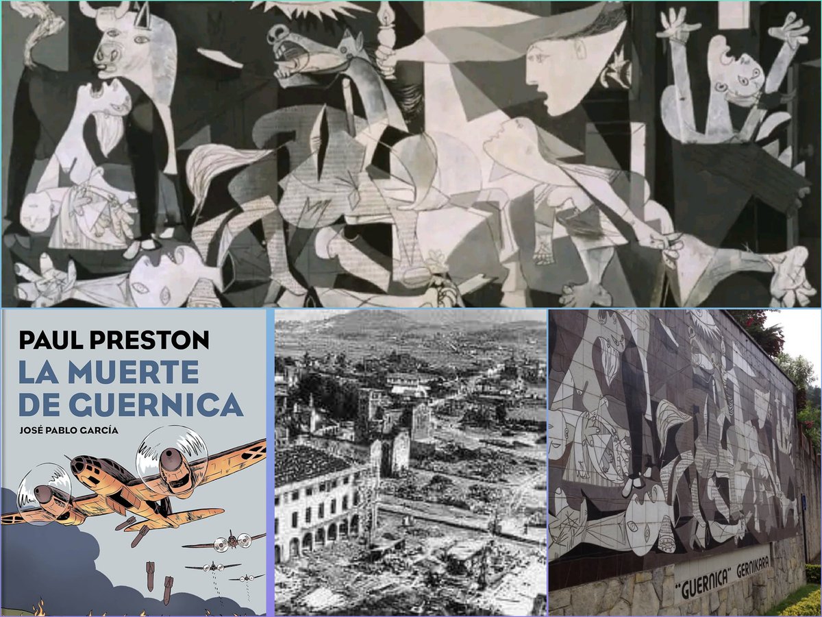 CulturaCcoo's tweet photo. !!GUERNICA, 88 años del bombardeo!!

#TalDiaComoHoy , la aviación nazi y fascista bombardeó a la población civil en #Gernika por orden de Franco. 

Mantener viva esa memoria es imprescindible para no repetir lo peor de nuestro pasado. https://t.co/LFSk2DMDsT