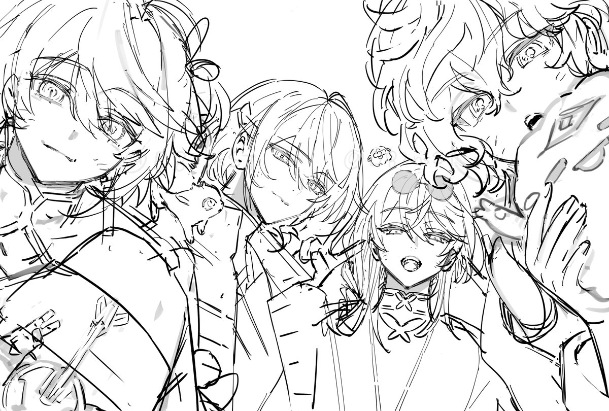 D82nsST's tweet photo. 完成したらいいねの絵 https://t.co/2pBGbBoJrS