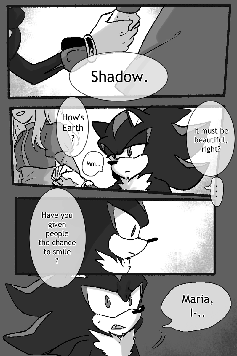 chinka90's tweet photo. Fading Away. Replacement.

1/2 

#sonadow #MariaRobotnik https://t.co/GOKPjFbEdX
