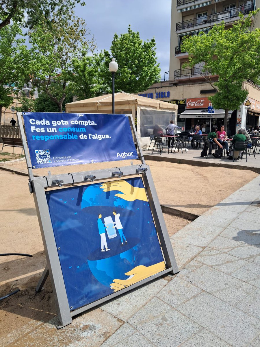 🌍 Amb motiu del #DiadelaTerra organitzem activitats a #RubíCity.

💧 Apropa’t al nostre estand per gaudir d'activitats de conscienciació mediambiental i per jugar al "Joc de la gota".

🚰 També hem instal·lat una font d'aigua per gaudir del dia ben hidratats i refrescats.