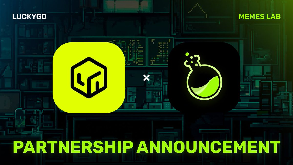 🌟 LuckyGo x Memes Lab 🌟

We’re thrilled to team up with <a href="/memeslabxyz/">LAB</a> 

Memes Lab is a Telegram-based super app, built on TON. Create, trade, and promote memecoins effortlessly. Memes Lab makes memecoins accessible to everyone.