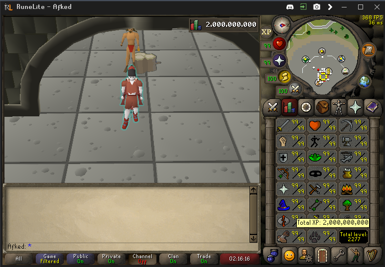 AfkedOSRS tweet media
