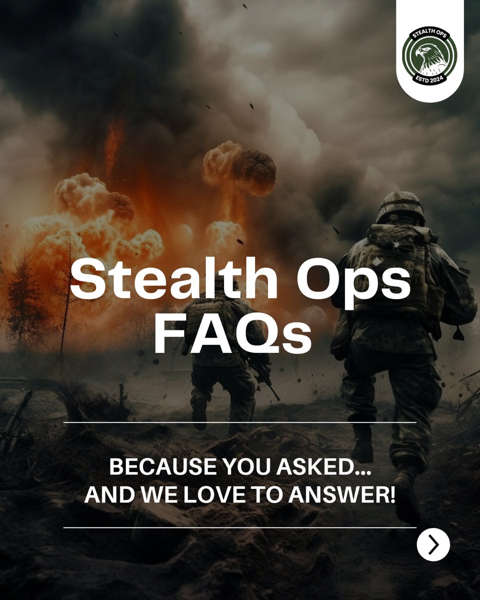 StealthOps_24's tweet photo. We’ve tackled some of your top questions about StealthOps—get the answers you need to gear up and dominate the battlefield! https://t.co/PJP92lOIgW
