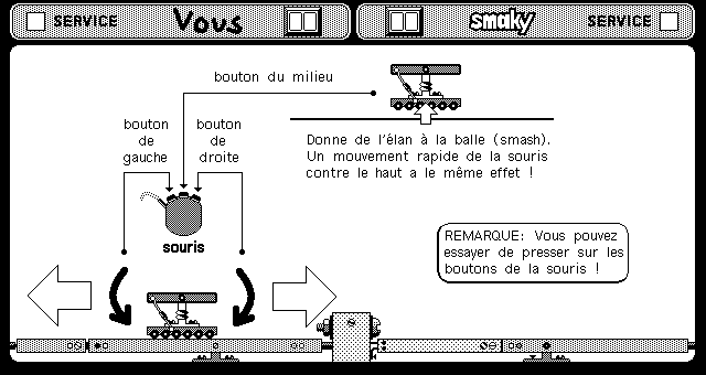 The Swiss Game of the week is Ping (Epsitec, 1987), a ping-pong game for Smaky computers in which you can "break" the net, brick by brick. Have you heard of it? github.com/blupi-games/sm… #SwissGameOfTheWeek