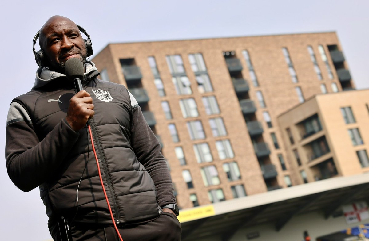 Early doors in SW19 <a href="/AFCWimbledon/">AFC Wimbledon</a> v <a href="/OfficialPVFC/">Port Vale Football Club</a> #pvfc #dons