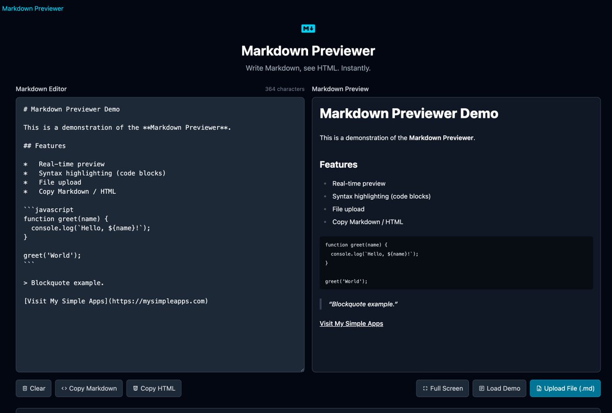 isala404's tweet photo. 4 new mini-apps are live. Mostly text tools this round.

- Text Case Converter
- Lorem Ipsum Generator
- Markdown Previewer
- ASCII Art Generator

Run entirely in the browser, as promised. No ads. https://t.co/GJjck8QR8N