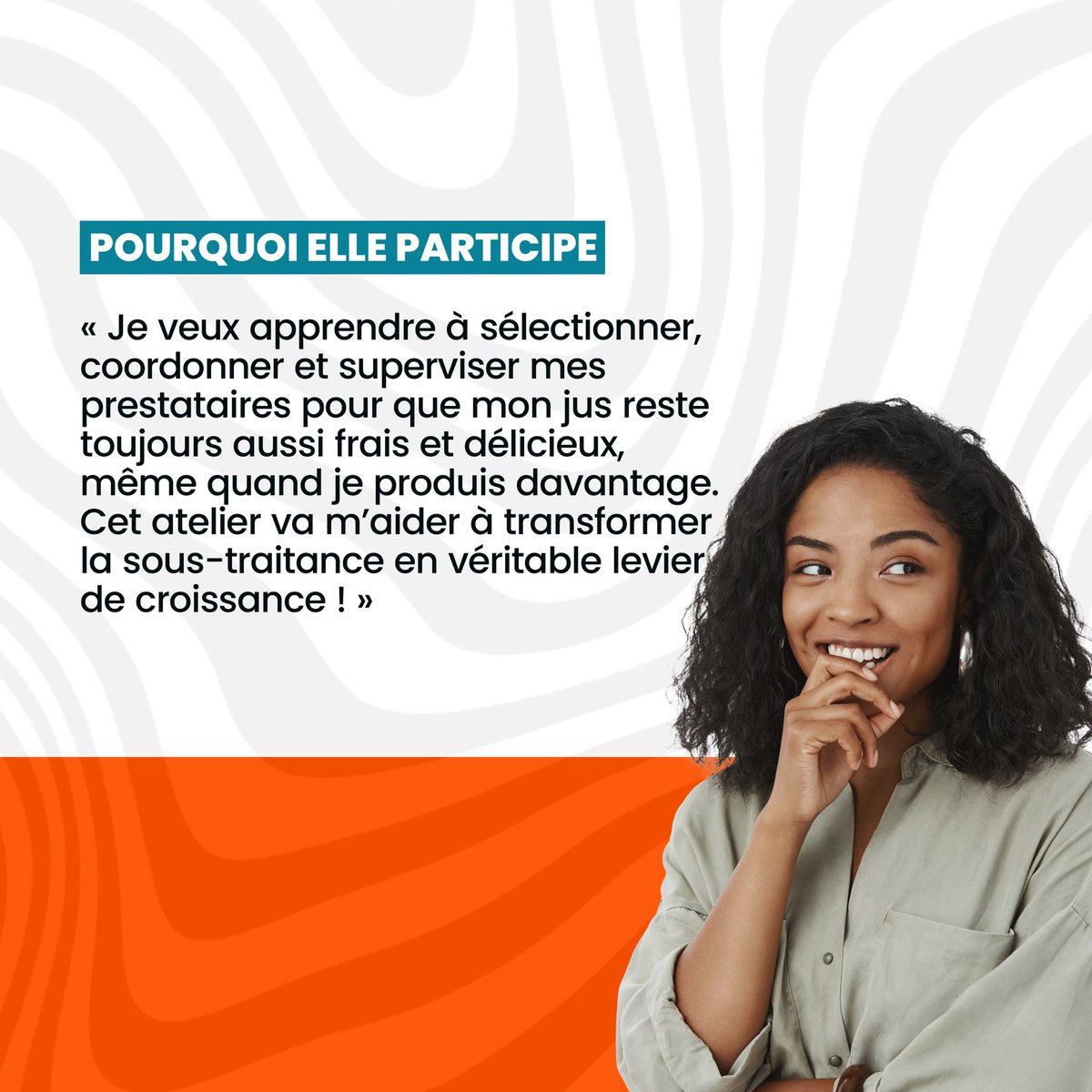 BeSmart_Com's tweet photo. Amina, 24 ans, rêve de développer son jus local « Goût de Kolwezi ». Pour y arriver, elle apprend à sous-traiter sans perdre en qualité.
Toi aussi, booste ton projet !
RDV les 23–24 mai à Kolwezi.
✍️ Inscris-toi ici : https://t.co/Tdqw9n35kN
#Innovation #Employabilité https://t.co/hqAB3iMFNn