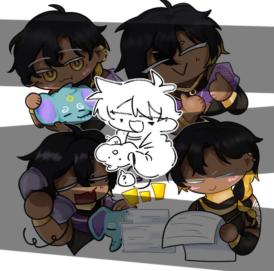 Was able to work on commission for <a href="/SomaHososhi/">Soma Hososhi</a> , go say hello!

My vgen is still open :> 
vgen.co/kaisharis

#VGenComm #Vtuber #ENVtuber