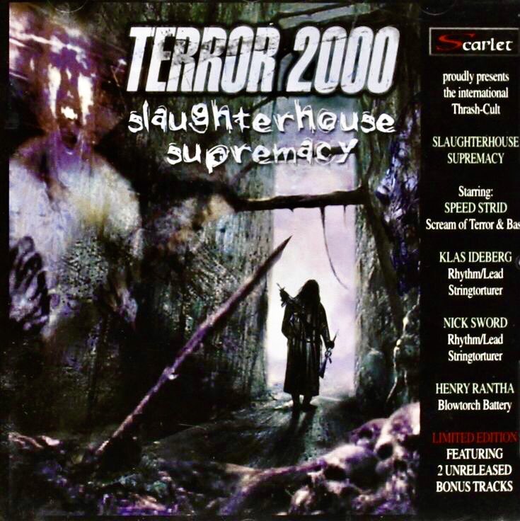 therion_madbias's tweet photo. 本作は聴き手の体力と精神力を奪うために制作されたものなのか?…聴くと心地よいのだが…体力をとことんまでに奪われてる気が…これもメタルの楽しみ方の一種ということで…。
#Terror2000…
Slaughterhouse Supremacy
https://t.co/Di4Q0qHHjD https://t.co/BOjhYUruwU