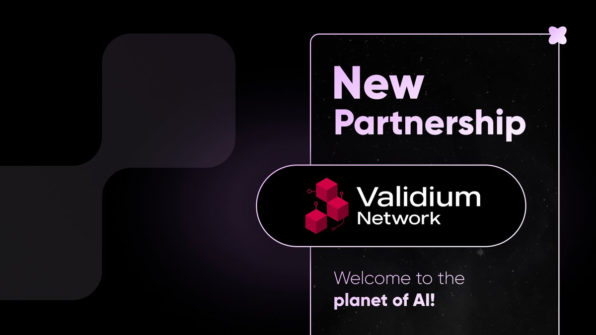 PlutonAI (@plutonaihq) on Twitter photo 🤝 New Partnership Alert!
We're thrilled to welcome <a href="/ValidiumNetwork/">Validium Network</a> to the PlutonAI ecosystem! 🌌
Together, we're pushing the boundaries of what’s possible in the world of AI Agents. 🤖✨
🌍 Welcome to the planet of AI, Validium Network!
The future is bright, and it's 🤝 New Partnership Alert!
We're thrilled to welcome <a href="/ValidiumNetwork/">Validium Network</a> to the PlutonAI ecosystem! 🌌
Together, we're pushing the boundaries of what’s possible in the world of AI Agents. 🤖✨
🌍 Welcome to the planet of AI, Validium Network!
The future is bright, and it's