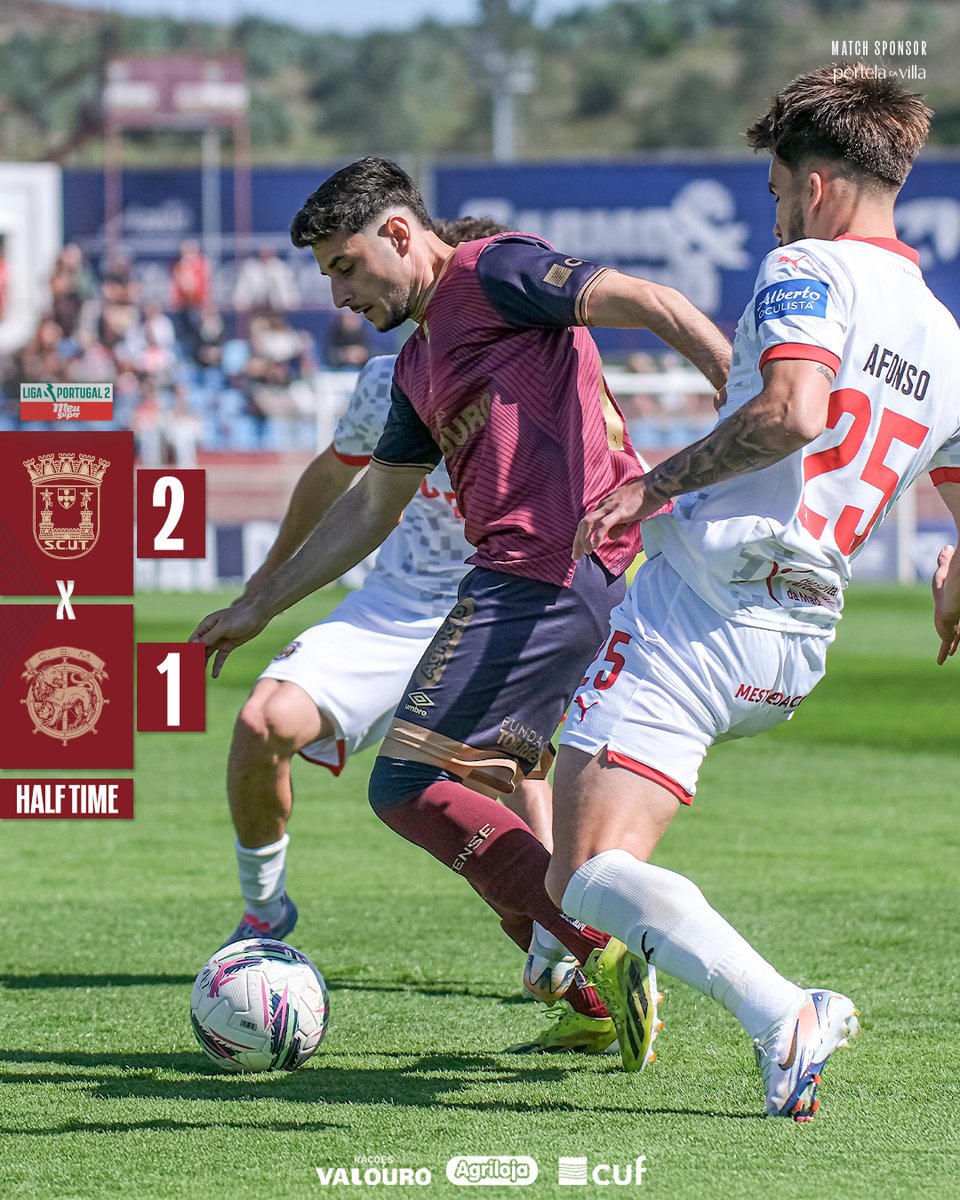 scu_torreense's tweet photo. #SCUTCSM | โธ๏ธ Vantagem ao intervalo.
๐๐๐ง๐ญ๐๐ซ ๐ ๐๐ง๐๐ซ๐ ๐ข๐!๐ฅ
#SouTorreense #OrgulhoDoOeste #LigaPortugalMeuSuper https://t.co/sXpFG3s5PG