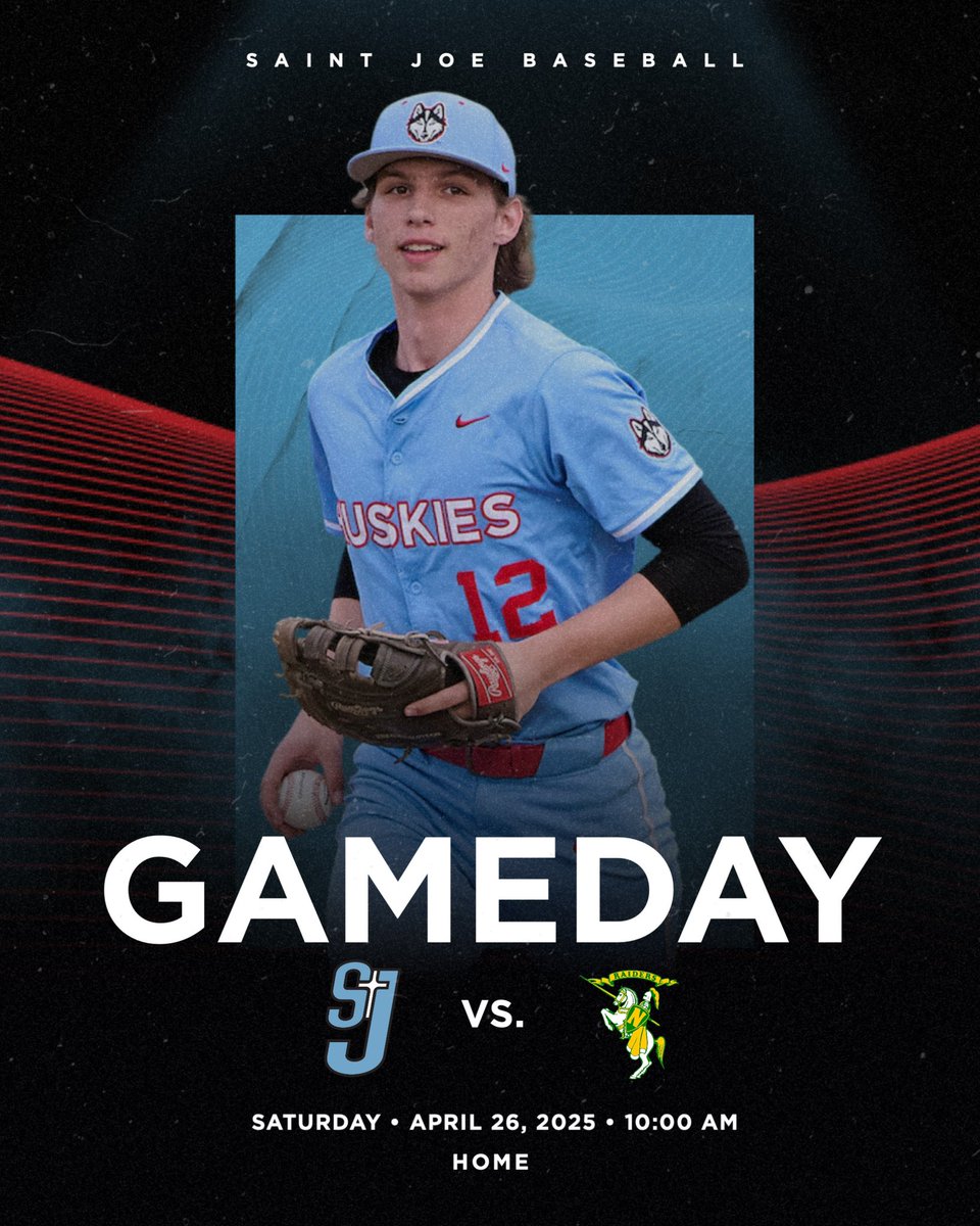 Saint Joe Baseball (@saintjoebsball) on Twitter photo It’s Game Day! We are home today against <a href="/NorthridgeBase1/">Northridge High School Baseball</a>. Game 1 of our doubleheader is at 10:00am. It’s Game Day! We are home today against <a href="/NorthridgeBase1/">Northridge High School Baseball</a>. Game 1 of our doubleheader is at 10:00am.