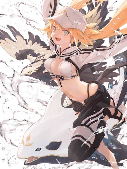 アルトリア・キャスター(バーサーカー) アルキャスPUなんとか引きたい! #FGO