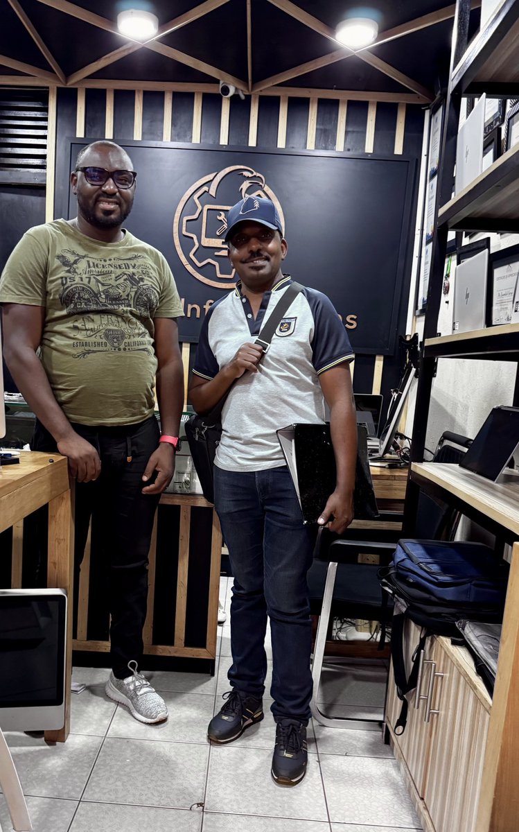 Almeida_UG's tweet photo. When music meets tech, greatness happens! 

Shoutout to Legendary Titan Takuba for passing through Eagle Info Solutions.

We power education, business, and production — supporting all your fields with the best in computers and tech! 

#TitanTakuba #EagleInfo #UgandaBusiness #ComputerSolutions