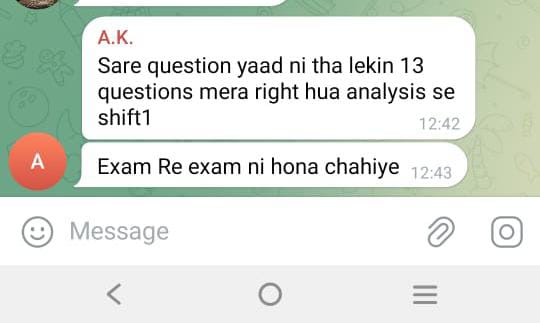 Yogeshkumar122's tweet photo. #cancel_RRBJE_CBT2 
50/50 Question frm RRB JE CBT-2  Shift 1 from Mechanical Eng. repeated in Shift 2 of Civil Eng., YT &amp; Telegram group circulated all these question and many gets unfair advantage as there was 2-3 hrs of gap in b/w
@AshwiniVaishnaw @RRBAhmedabad
@abhinaymaths https://t.co/7jRQm9gjLG