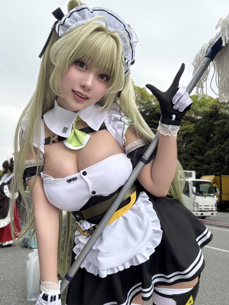 ニコニコ超会議！NIKKEソーダちゃんでした〜💚🫧

#ニコニコ超会議2025 #cosplay https://t.co/FVzn9iPWxw