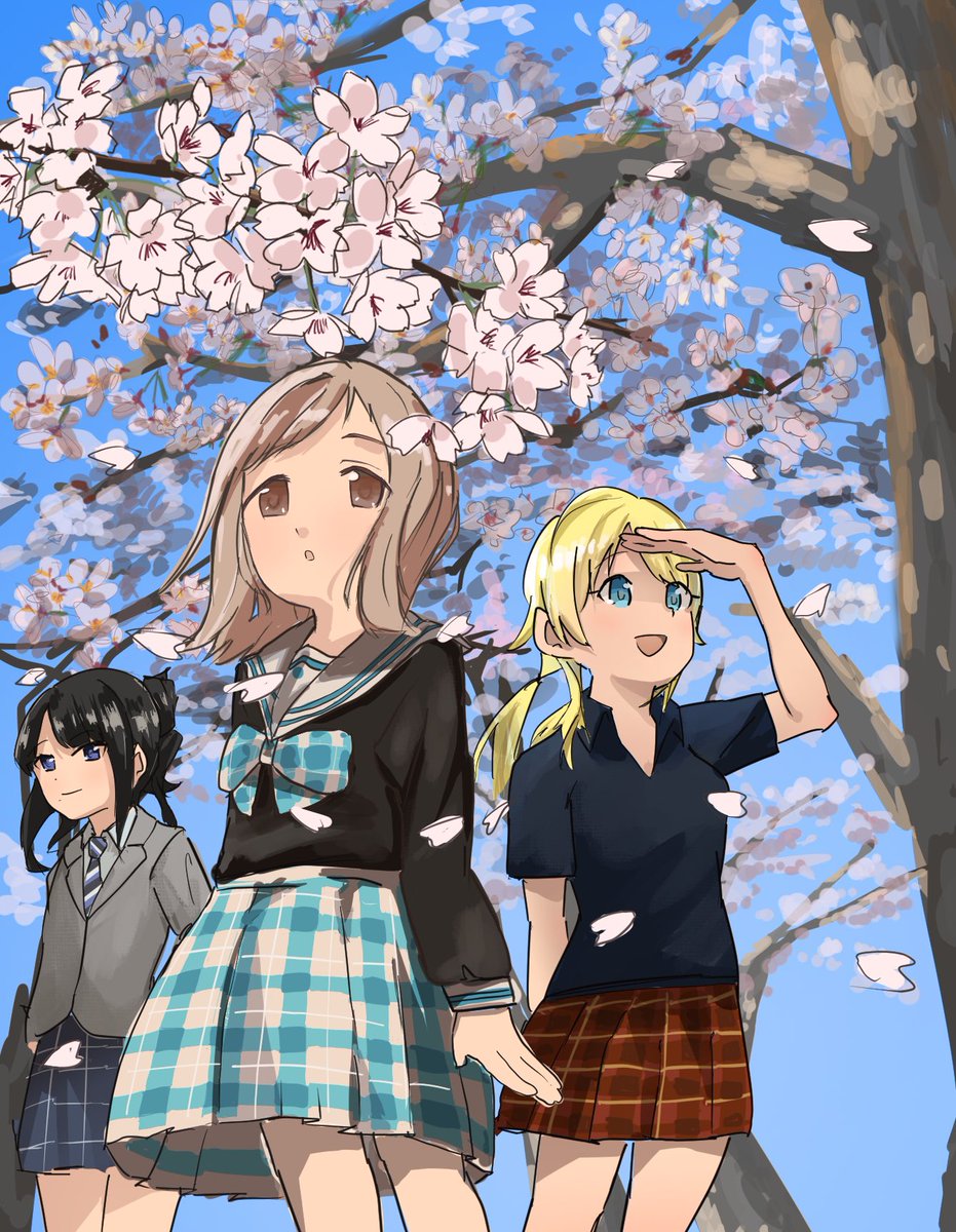 t0biika's tweet photo. 描いてる間に桜散ってもうた
#櫻木真乃 https://t.co/vQdMRrROR5