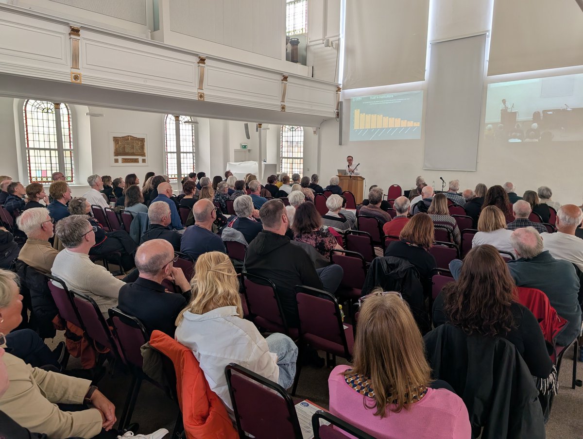 ERS Scotland (@ersscotland) on Twitter photo A busy room listening to <a href="/markdiffley1/">Mark Diffley</a> presenting exclusive polling for A Scottish Spring on the mood of the nation, levels of trust in politics & whether there's an appetite for a more consensual way of doing things.
Full polling will be available after the event. A busy room listening to <a href="/markdiffley1/">Mark Diffley</a> presenting exclusive polling for A Scottish Spring on the mood of the nation, levels of trust in politics & whether there's an appetite for a more consensual way of doing things.
Full polling will be available after the event.