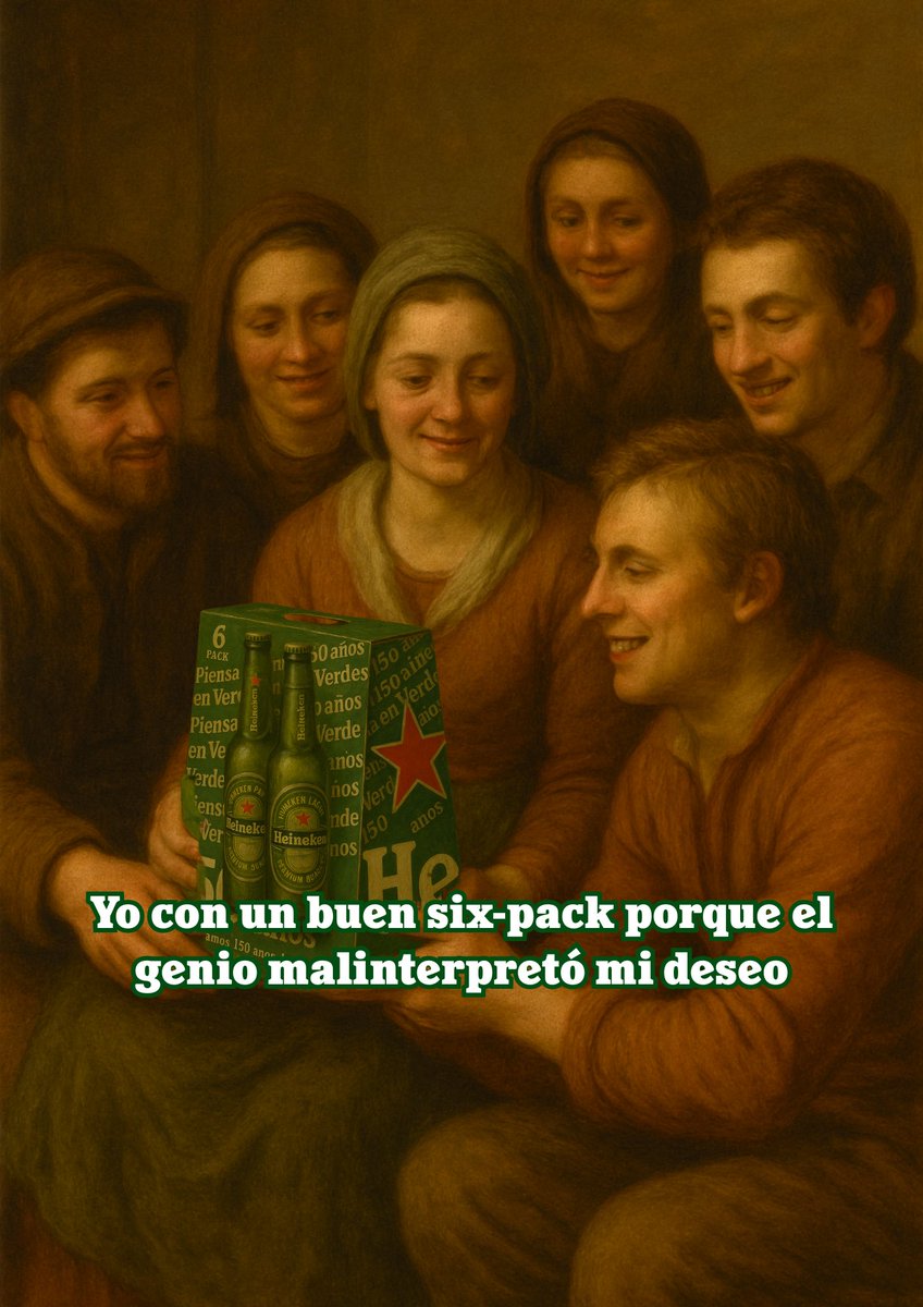 No era lo que pedí, pero definitivamente es lo que necesitaba. Gracias, genio🍻.