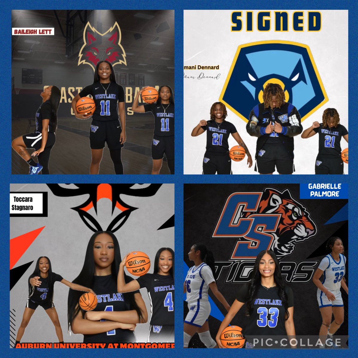 Coach Hankerson developed this class of 2025 to have the most full scholarships in the past 4 years! 
Our 5th senior London VanArsdale(opted out of playing in college)  will be attending GA State Univ. All the seniors are headed to college 🔥🦁💙 #BIG