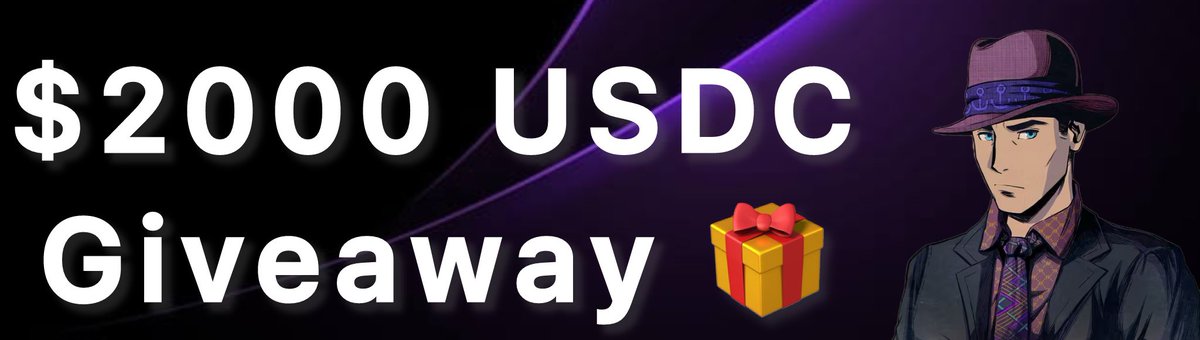 Magic Degen 🪄 (@magicdegensol) on Twitter photo Giving away $2000 USDC split amongst 10 lucky followers 🎁
To participate:
1️⃣ Drop your $SOL address
2️⃣ Follow <a href="/MagicDegenSOL/">Magic Degen 🪄</a>
3️⃣ Like & repost
10x winners ~ $200 each ~ 24h ⏰ Giving away $2000 USDC split amongst 10 lucky followers 🎁
To participate:
1️⃣ Drop your $SOL address
2️⃣ Follow <a href="/MagicDegenSOL/">Magic Degen 🪄</a>
3️⃣ Like & repost
10x winners ~ $200 each ~ 24h ⏰