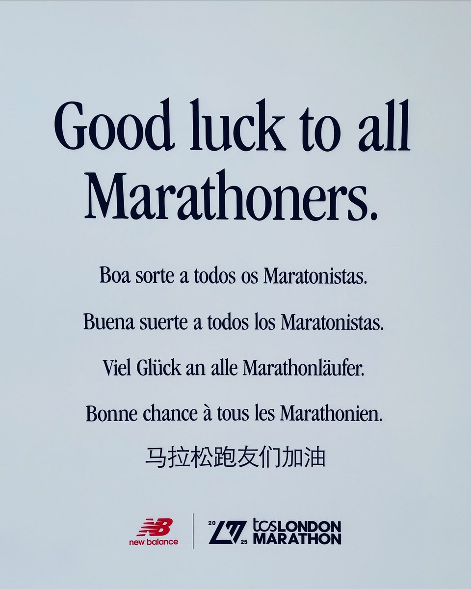 This time tomorrow our Class of ‘25 will be well on their way to the <a href="/LondonMarathon/">TCS London Marathon</a> finish line.. 🙌🏻

With every step they’ll be raising funds and awareness for <a href="/macmillancancer/">Macmillan Cancer Support</a> 💚

Wish them well…. 👊🏻