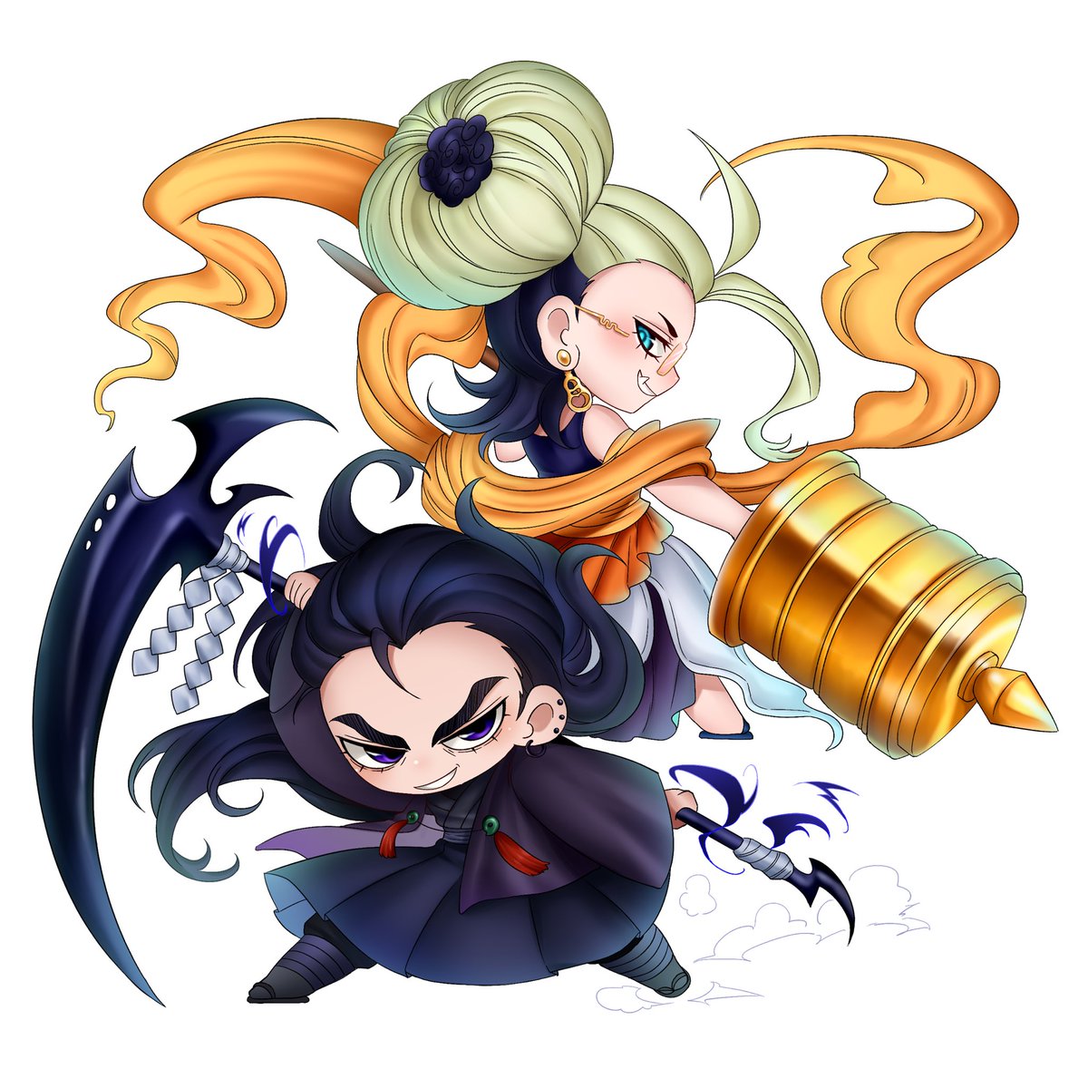 You better watch, I got my crew with me👹👹👹

Artist/<a href="/LiLBai_0711/">BAI</a> 

#終末的女武神
#終末のワルキューレ
#recordofragnarok
#shuumatsunovalkyrie
#shuumatsunovalkyrieoc