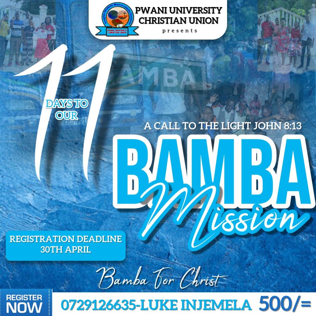 PucUnion's tweet image. Usikose Bamba 
If you must miss support someone to be there 
#Bambaforchrist