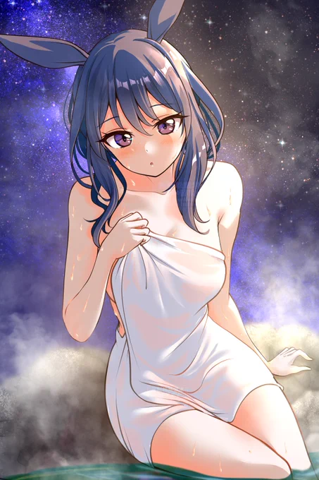 アドマイヤベガ イラストアヤベさんと温泉旅行 