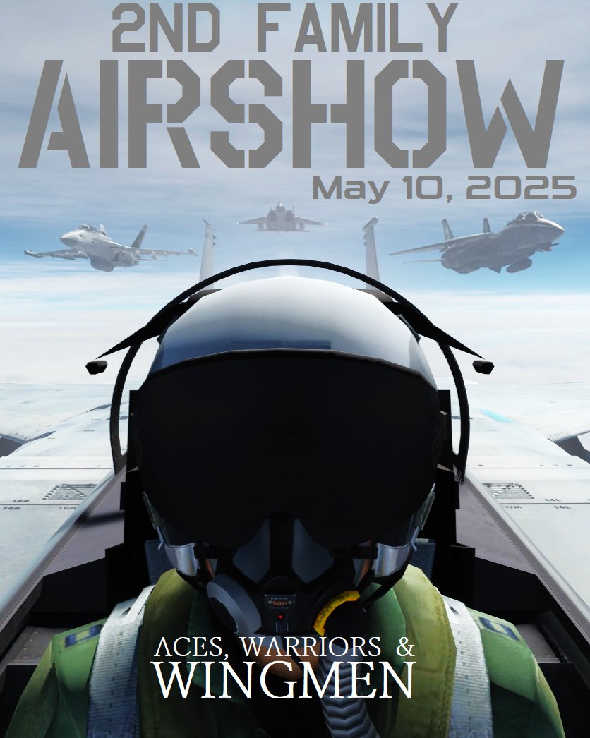 Urakaze_URF's tweet image. 【告知】
5/10 夜、#DCSworld にて&quot;2nd Family&quot;主催で航空祭を実施します！

◉予定演目
F-15J @rai121109 
EA-18G、F-14A @Urakaze_URF 
RF-4E、F/A-18F @galax_tr 

実況(後援)：@Drast_games 
解説：@GT1024rydsriku 

★SPｹﾞｽﾄ★
F-16C(REDWOLF DEMO TEAM)

応援よろしくお願いします！