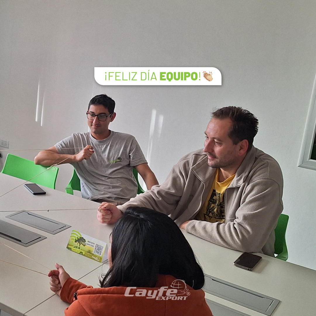 cayfe_export's tweet image. Hoy celebramos a quienes hacen posible cada logro en Cayfe Export💚

Reafirmamos el poder del trabajo en equipo, el valor del esfuerzo compartido y la importancia de seguir creciendo juntos😄

Gracias, a cada trabajador/a que forma parte de esta gran familia ¡Feliz Día Equipo!👏🏽