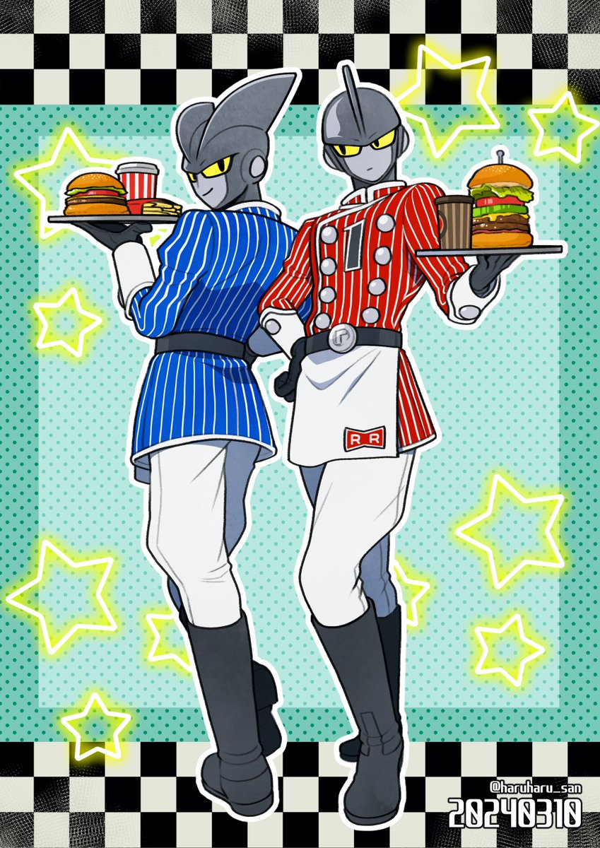 給仕系ンマもそこそこ描いてます 