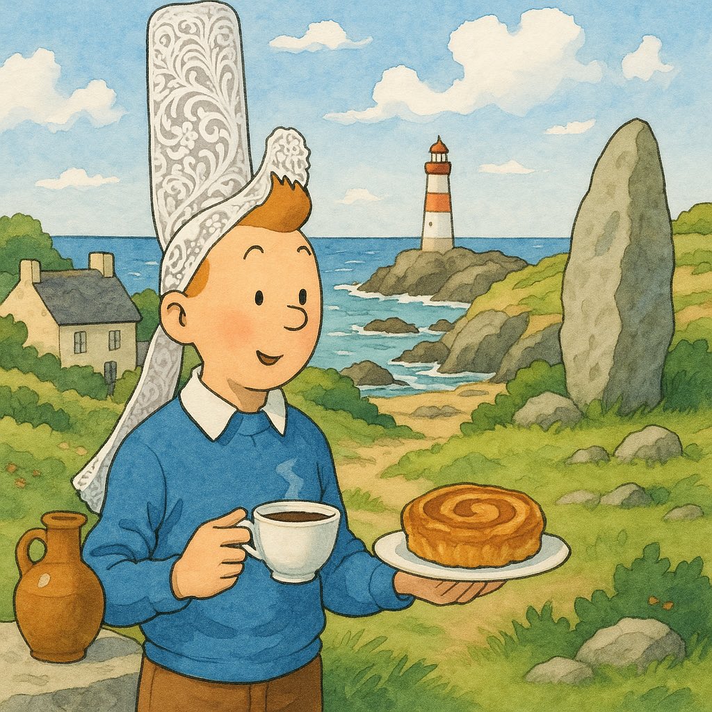 Tintin en weekend en #Bretagne 😅😇🥰