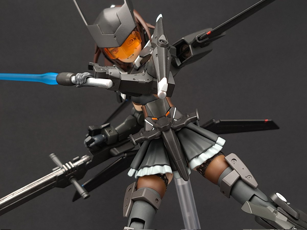 zkenzf78's tweet image. そういうタグならいくらでも擦るぞ、いつものオーバーフラッグ！

デュナメス戦イメージのカットで
#MS少女
#春のMS少女自慢