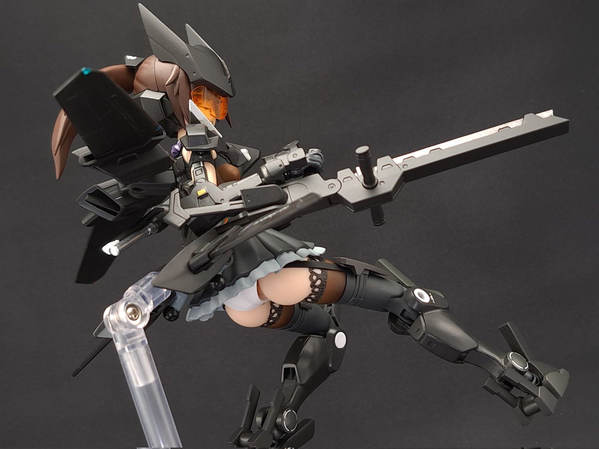 zkenzf78's tweet image. そういうタグならいくらでも擦るぞ、いつものオーバーフラッグ！

デュナメス戦イメージのカットで
#MS少女
#春のMS少女自慢