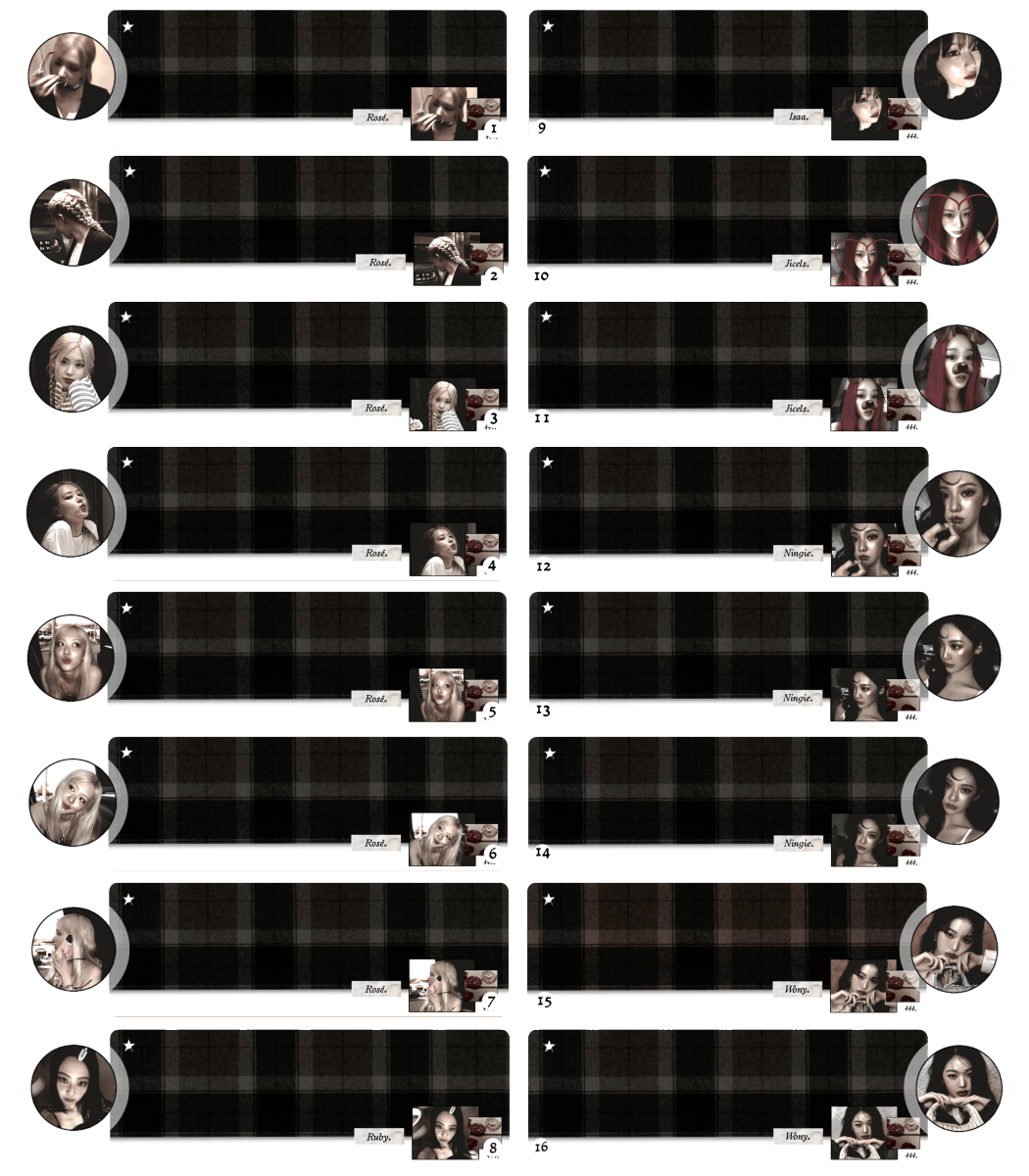 moohchi's tweet image. { help repost % }

ready  stock—  ready  to  use
34  layout  despair,  scroll  down  ♡⁠˖
diskon  jd  3.000/each  yaaa. 
&amp;lt;  retext  +2k  :p  &amp;gt;

{ #zonaba #zonauang }