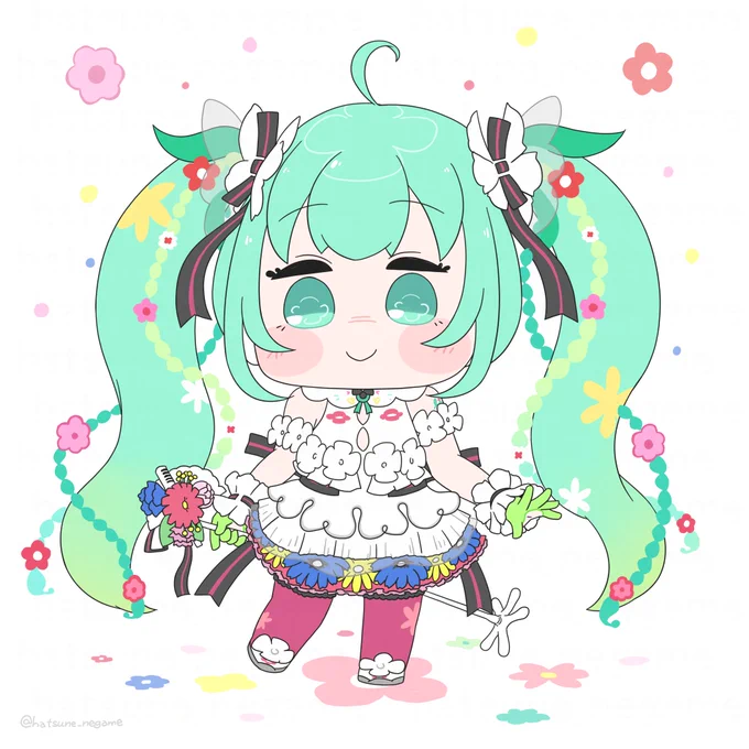 今日も一日LIVE TOUR 2025BLOOMING ミクチャン…#初音ミク 