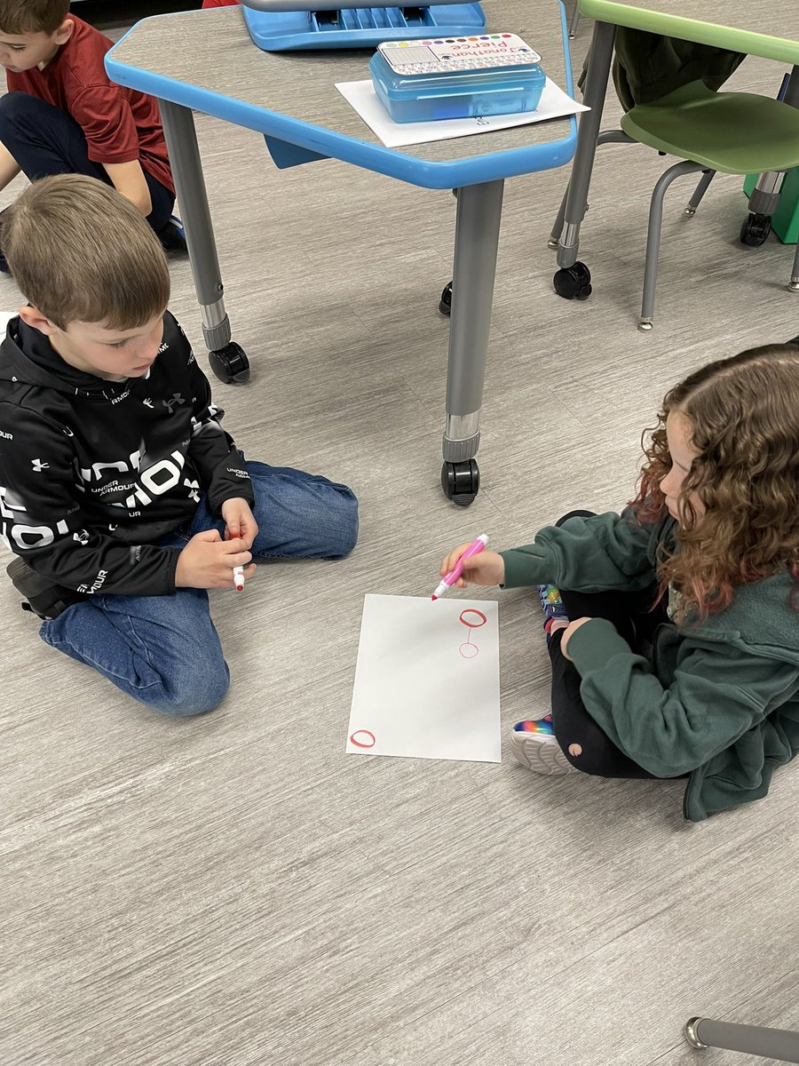 Students doing a back and worth drawing during writing with their WICOR buddies. #AVIDatMESI #theMESway