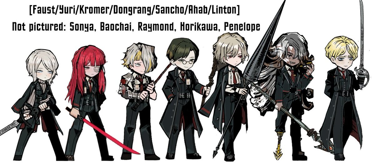 clearalllinton's tweet image. // this is the LCB sinners of this Linton's Mirror world btw. If you're curious.