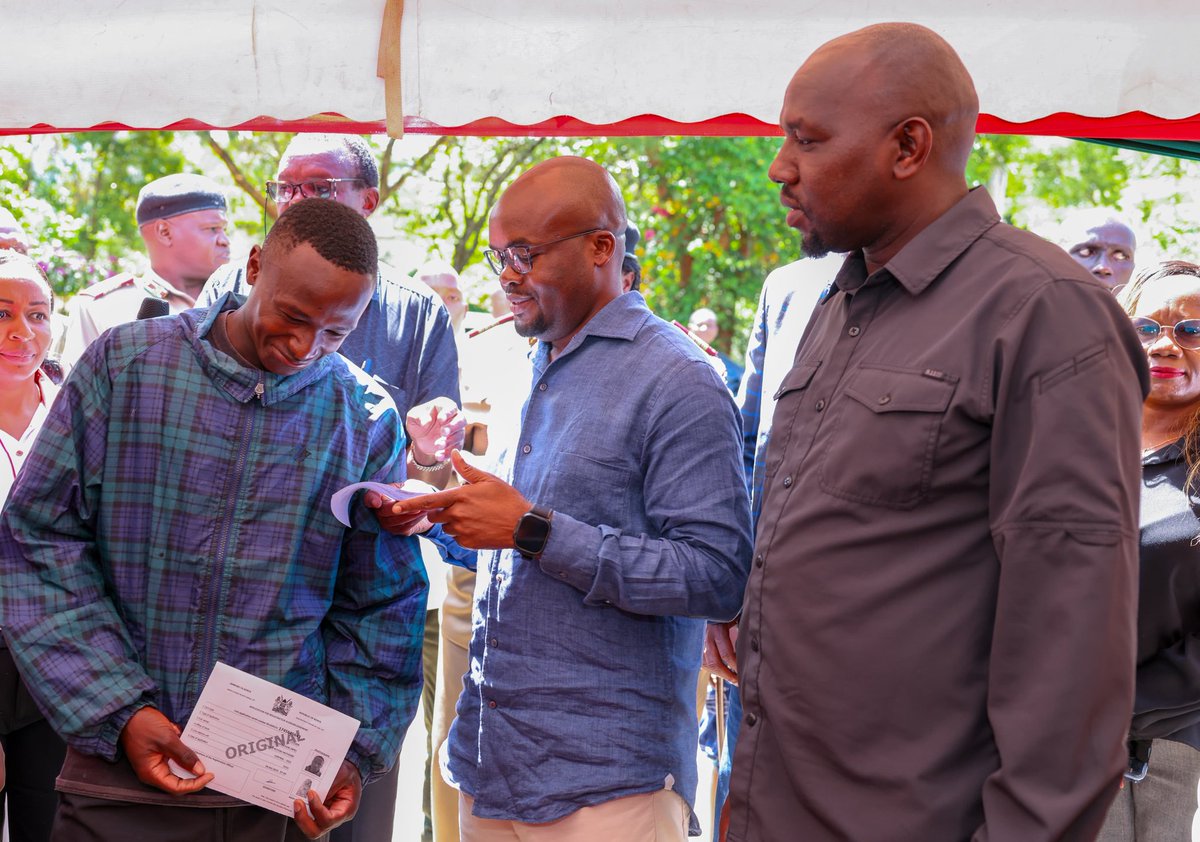 JUKWAA LA USALAMA- MACHAKOS COUNTY CHAPTER 

The National Government Constituencies Development Fund (NG-CDF) has made a significant impact on the development of infrastructure at the grassroots level. We appreciate MPs for partnering with us in the construction of National