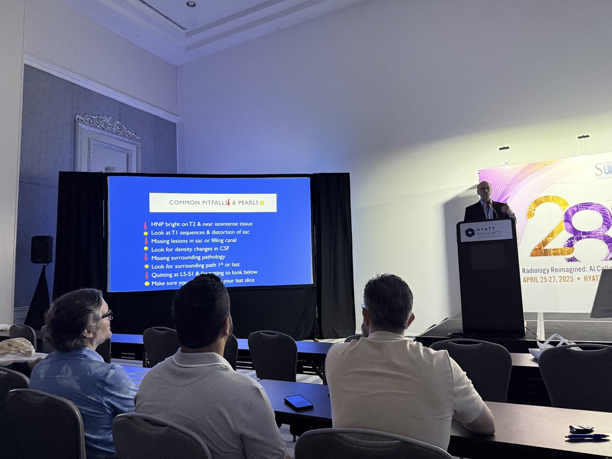 Kevin J. Abrams, MD —&gt; Non-traumatic Spine Emergencies #socrad2025 #radiology #radleaders