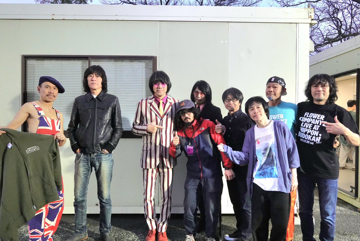 アラバキ、無事終了しました！フラカンのメンバー、ヤコブくん、そしてご覧いただいた皆さん、ありがとうございました！そしてアラバキ25周年おめでとうございます！