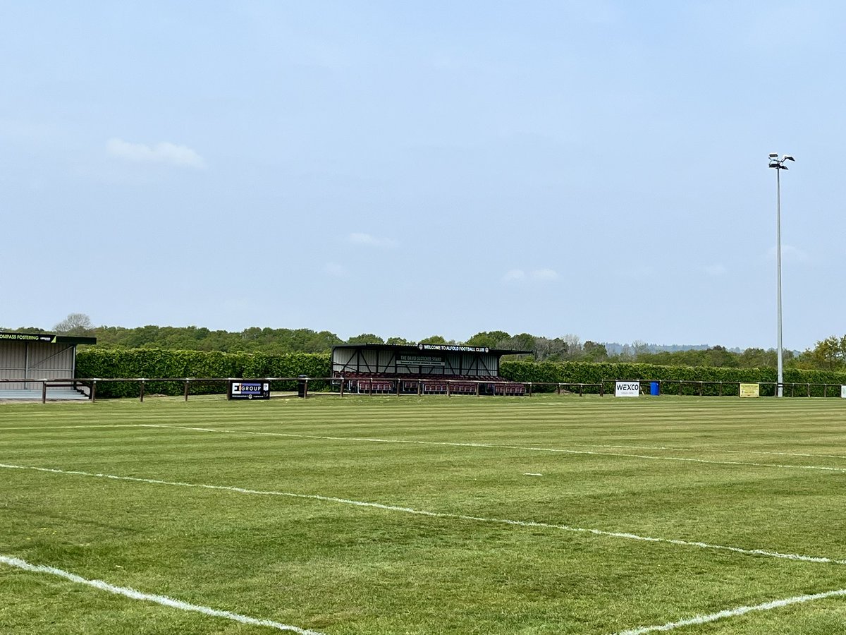 Pitch and Grounds in great condition ahead of last game of the season.