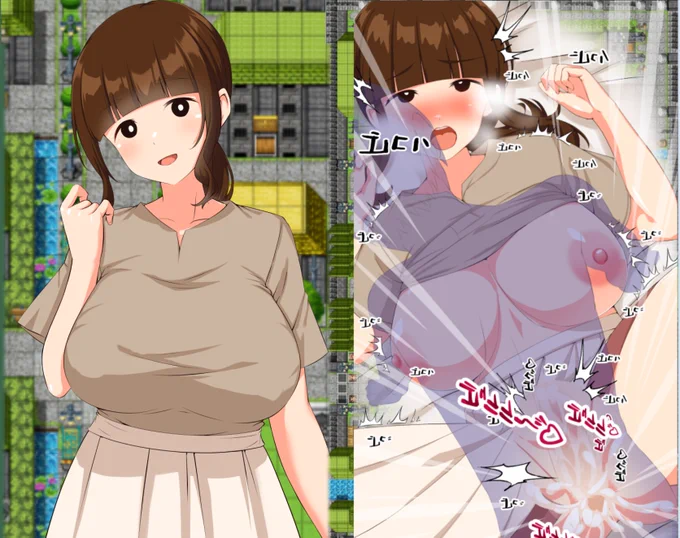 勇者とチョロい村人(人妻) 