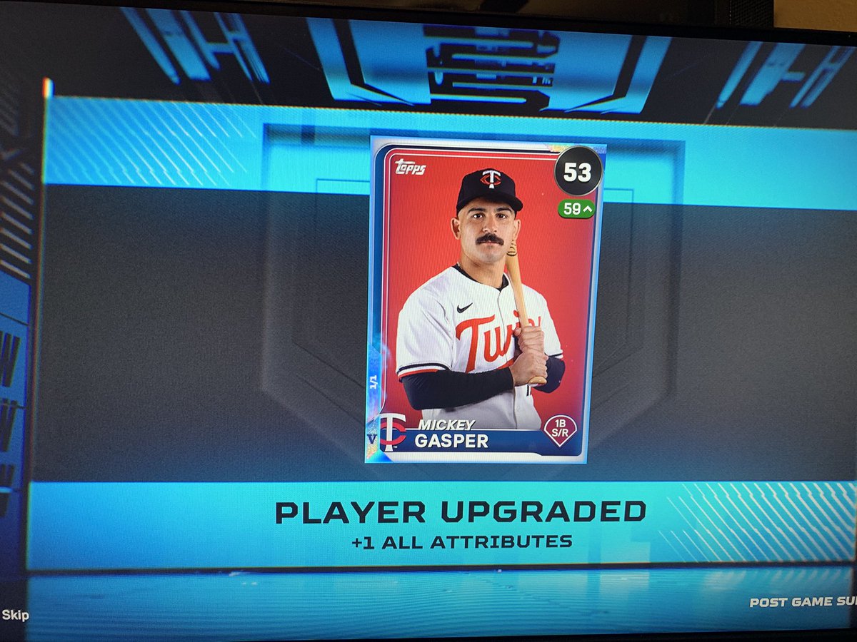 1/1 P5 Mickey Gasper. Got this on Tuesday and forgot to post