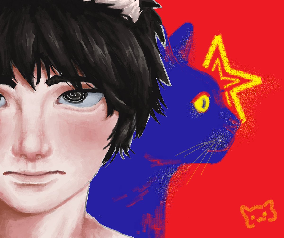 mp4_exizt's tweet photo. Cats or Catze
| #paint #mspaint #OC #catboyoc #catboys https://t.co/2J8HjDIFOW