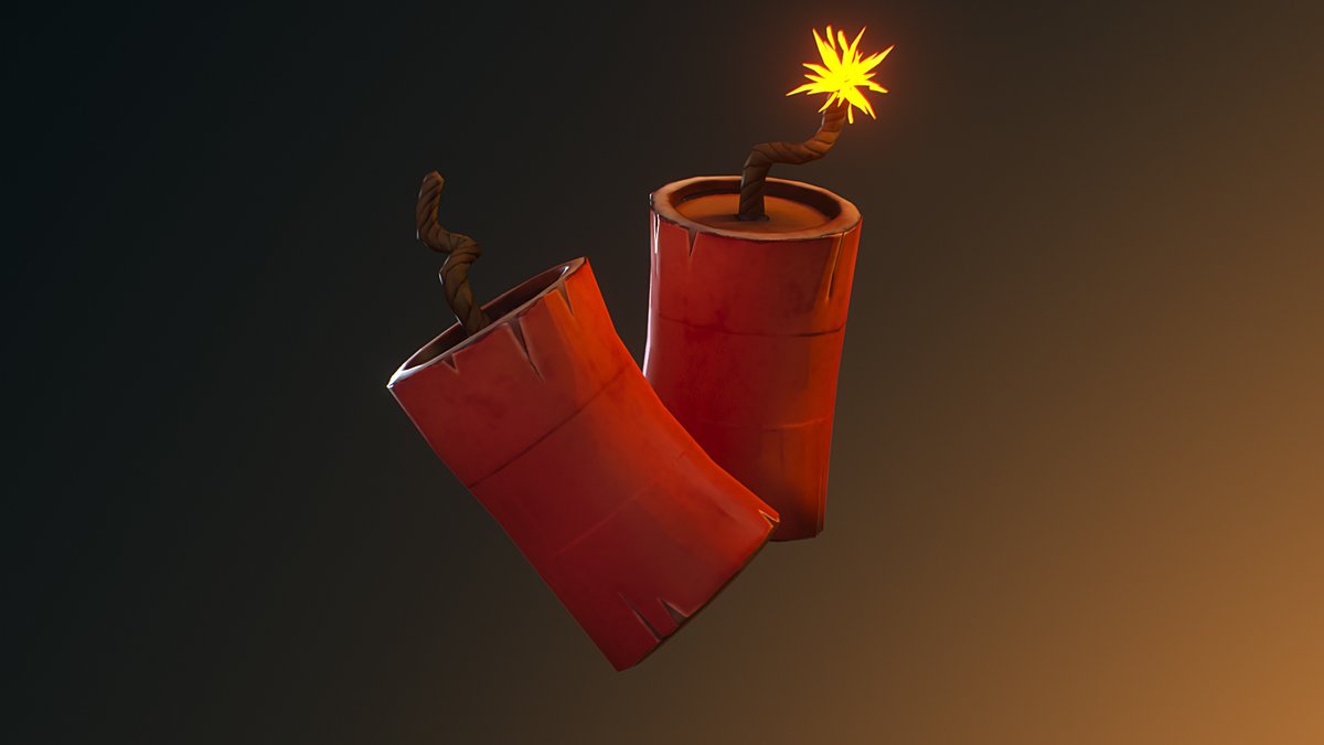 EagleNft's tweet photo. https://t.co/fECR5RU65H
Game-ready low poly 3D model of a stylized firecracker or dynamite stick.
Includes twisted fuse detail and a hand-painted look.
Modeled in Cinema 4D, (Octane). Available in FBX format
https://t.co/hagPyQBynt
#3dstocks #cgtrader #cinema4d #octane https://t.co/VJDTQTW1yt