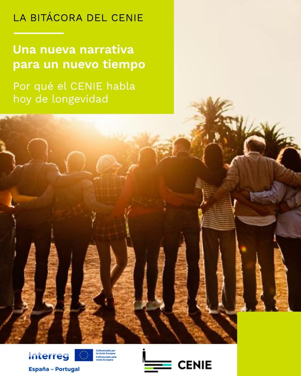 📍Transformar cómo hablamos de longevidad es transformar cómo la vivimos. El lenguaje no solo describe; crea realidades. Hablemos de longevidad como una conquista, un horizonte de posibilidades, una nueva condición social. Desde el CENIE, renovamos nuestra narrativa para tejer un