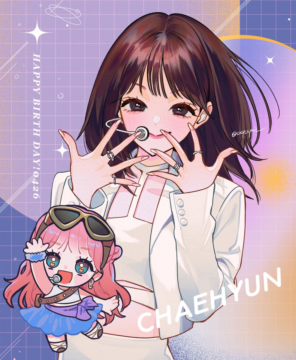 チェヒョンちゃん🐯おめでとう💜

#CHAErish_Her_Blooming_23 #오래오래_행복하자_채현아 #幸せを呼ぶ歌声チェヒョン #金采炫0426生日快 #김채현 #CHAEHYUN #チェヒョン #Kep1er #케플러