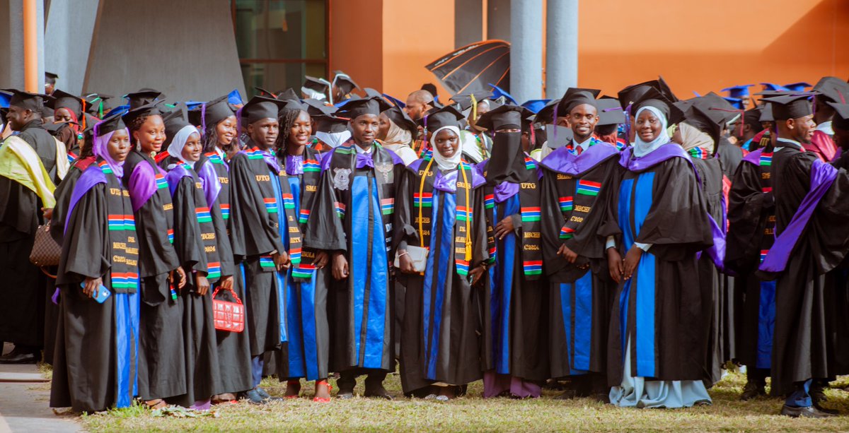 UniOfGambia's tweet photo. The big day is here!
As we walk towards the ceremony grounds, there's a sense of excitement and pride in the air. there’s an undeniable sense that something truly special is happening.
#UTGConvocation2025 #UTGLegacy25 #FromUTGToTheWorld #CelebratingBrilliance https://t.co/VEKMafw3y2